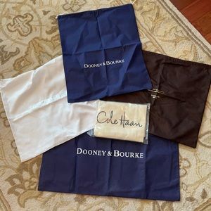 Dooney, Kate Spade, Michael Kors, Cole Haan Dust Covers for Purses (5)
